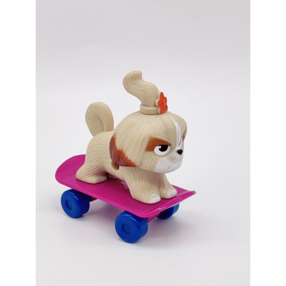 2019 The Secret Life Of Pets 2 Daisy To The Rescue McDonalds Happy Meal Toy 3.5" - Picture 3 of 8